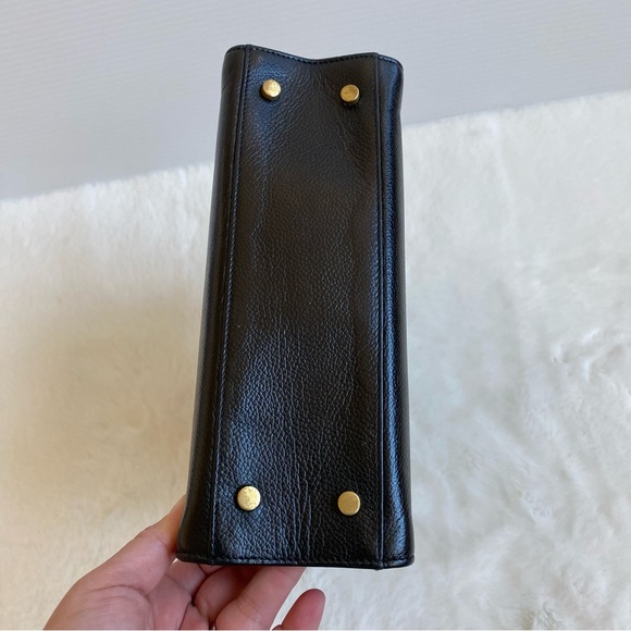 Coach Vintage Madison Biltmore Medium Top Handle Bag 4417 Black - Picture 7 of 14